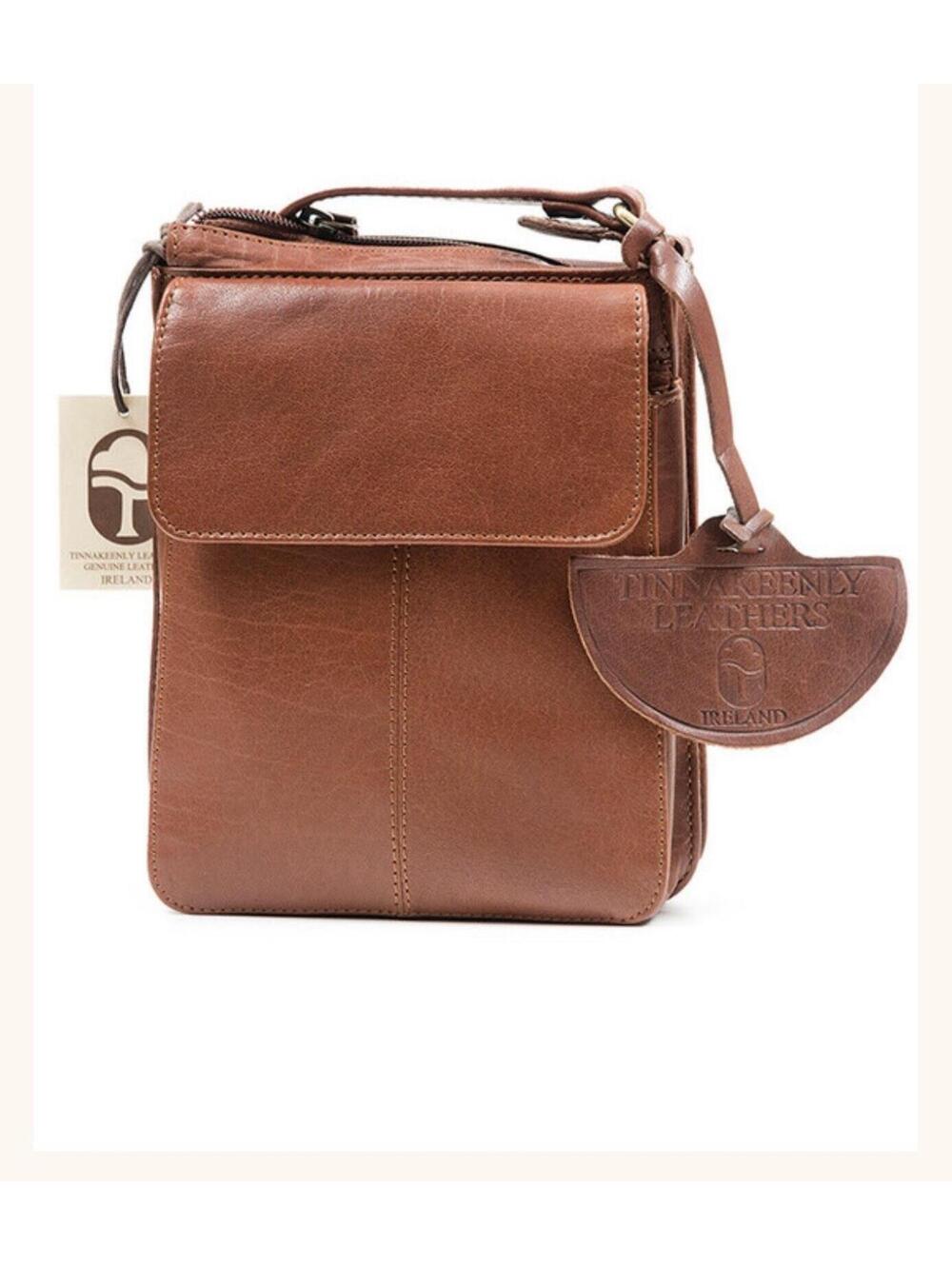Irish Leather Pup Bag - Tan
